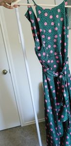 High Low Midi Length Maternity Dress